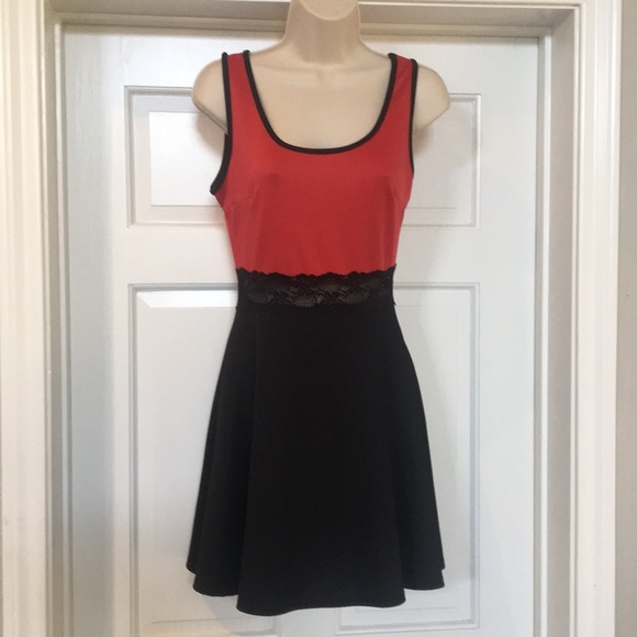 Dresses & Skirts - Vibe Black skater Dress Sleeveless